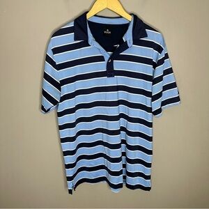 VUGA Striped polo golf shirt